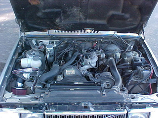 Engine bay. Photo from cardomain.com
